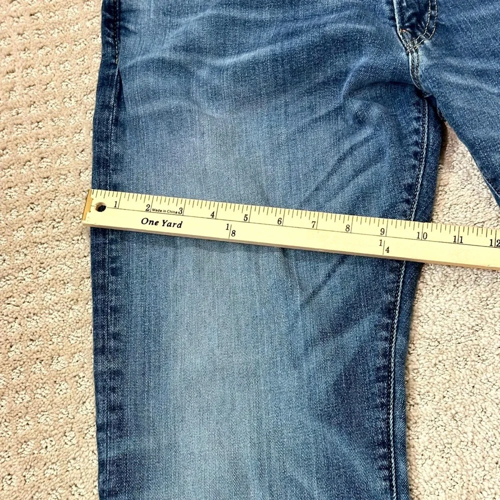 Polo Ralph Lauren Classic Fit Jeans Mens 33x30 Blue Denim Straight Leg Distress
